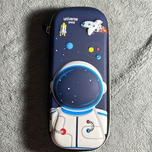 NWOT 4x9 inch Kids Universe Space Pencil Case